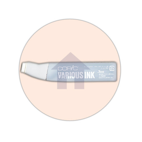 Copic - Various Ink - Ink Refill Bottle - E000 - Pale Fruit Pink