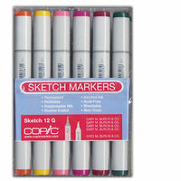 Copic - Sketch Marker Set - Very Primary - 12 Piece Set