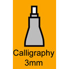 Copic - Copic Marker - Nib - Calligraphy 3mm