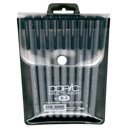 Copic - Multiliner Pen Set - B2