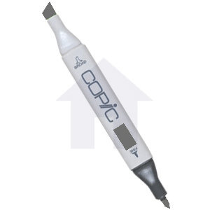 Copic - Copic Marker - N7 - Neutral Gray