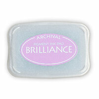 Tsukineko - Brilliance - Archival Pigment Ink Pad - Pearlescent Purple