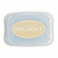 Tsukineko - Brilliance - Archival Pigment Ink Pad - Galaxy Gold