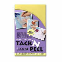 Tsukineko - Tack and Peel Sheet - Reusable Cling Sheet For Use With Acrylic Stamping