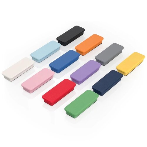 Glassboard Studio - MegaBar Neodymium Magnet - Multi-Color - 12 Pack