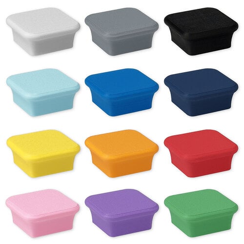 Glassboard Studio - MiniBar Neodymium Magnet - Multi-Color - 12 Pack
