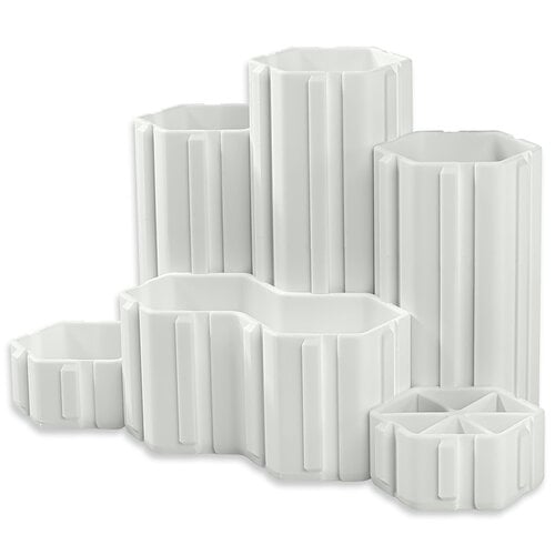 Glassboard Studio - Hexaflex Organizer Set - Snow White