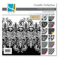 GCD Studios - Cosette Collection - 12 x 12 Double Sided Paper Collection Pack