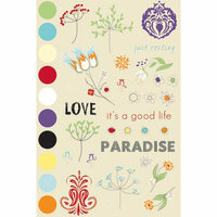 GCD Studios - Lost in Paradise Collection - Rub Ons - Lost in Paradise - Travel - Beach , CLEARANCE