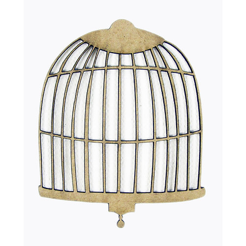 Grapevine Designs and Studio - Chipboard Shapes - Birdcage