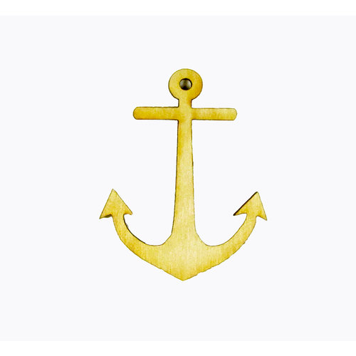 Grapevine Designs and Studio - Wood Shapes - Nautical Anchor