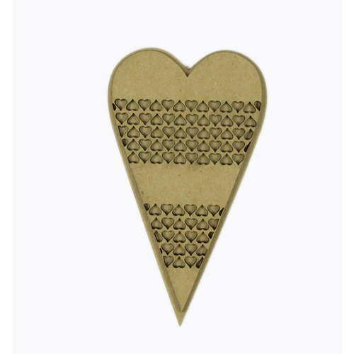 Grapevine Designs and Studio - Chipboard Shapes - Mini Heart Layered