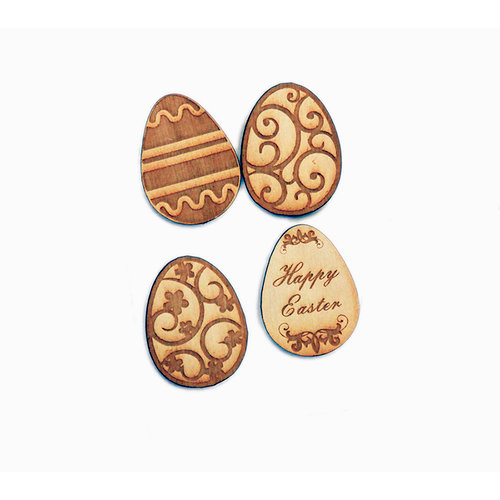 Grapevine Designs and Studio - Wood Shapes - Easter Eggs
