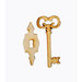 Grapevine Designs and Studio - Wood Shapes - Skeleton Lock and Key