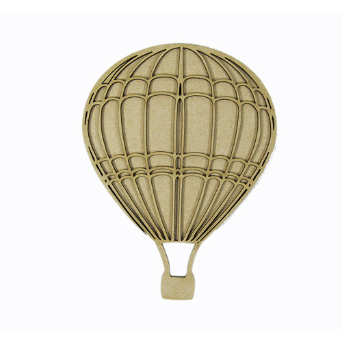 Grapevine Designs and Studio - Chipboard Shapes - Hot Air Balloon - Large