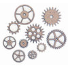 Grapevine Designs and Studio - Chipboard Shapes - Medium Gears - 10 Pack