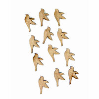 Grapevine Designs and Studio - Chipboard Shapes - Itty Bitty Pieces - Bird