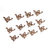 Grapevine Designs and Studio - Chipboard Shapes - Itty Bitty Pieces - Leaf Flourish