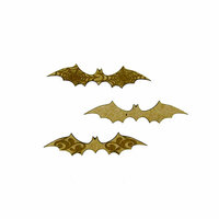 Grapevine Designs and Studio - Halloween - Chipboard Shapes - Bats - 3 Pack