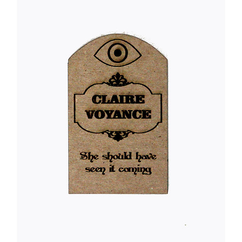 Grapevine Designs and Studio - Halloween - Chipboard Shapes - Clair Voyance