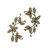 Grapevine Designs and Studio - Christmas - Chipboard Shapes - Holly Vines