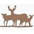 Grapevine Designs and Studio - Chipboard Shapes - Deer Family