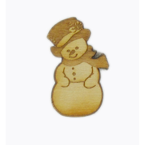 Grapevine Designs and Studio - Christmas - Wood Shapes - Snowman