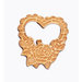 Grapevine Designs and Studio - Wood Shapes - Rose Heart
