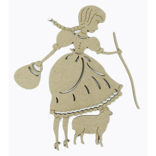 Grapevine Designs and Studio - Chipboard Shapes - Little Bo Peep