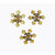 Grapevine Designs and Studio - Christmas - Wood Shapes - Snowflake Package - Set of 3