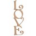 Grapevine Designs and Studio - Chipboard Shapes - Love Vertical