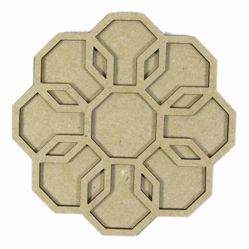 Grapevine Designs and Studio - Chipboard Shapes - Geometric Layered Flower