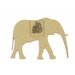 Grapevine Designs and Studio - Chipboard Shapes - Baby Elephant