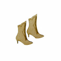 Grapevine Designs and Studio - Wood Shapes - Vintage Boot
