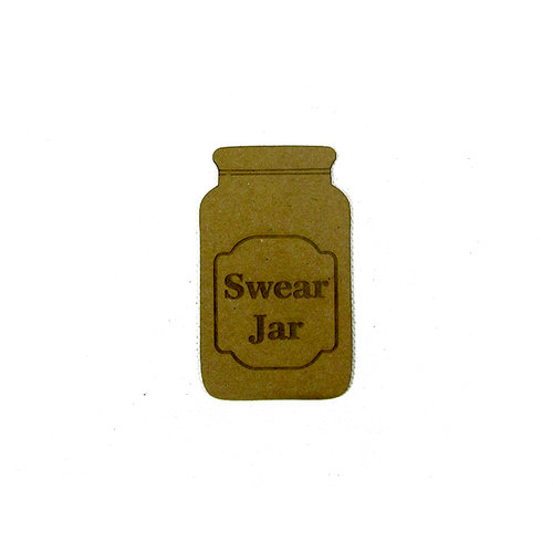 Grapevine Designs and Studio - Chipboard Shapes - Swear Jar