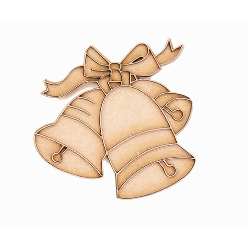 Grapevine Designs and Studio - Christmas - Chipboard Shapes - Ringing Bells