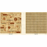 Graphic 45 - Communique Collection - 12 x 12 Double Sided Paper - Classy Correspondence