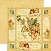 Graphic 45 - Christmas Past Collection - 12 x 12 Double Sided Paper - Ode to Joy