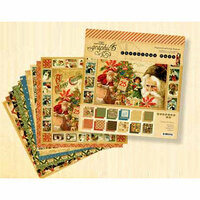 Graphic 45 - Christmas Past Collection - 12 x 12 Paper Pad