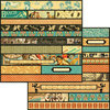 Graphic 45 - On the Boardwalk Collection - 12 x 12 Die Cuts - Borders
