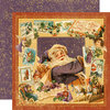 Graphic 45 - Christmas Past Collection - Deluxe Edition - 12 x 12 Double Sided Paper - Visions Of Sugarplums
