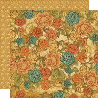 Graphic 45 - Steampunk Debutante Collection - 12 x 12 Double Sided Paper - Fantasy Floral