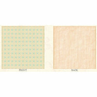 Graphic 45 - Baby 2 Bride Collection - 12x12 Double Sided Paper - Baby Button Bingo