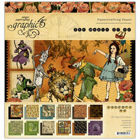 Graphic 45 - The Magic of Oz Collection - 12 x 12 Paper Pad