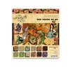 Graphic 45 - The Magic of Oz Collection - 8 x 8 Paper Pad