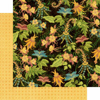 Graphic 45 - Tropical Travelogue Collection - 12 x 12 Double Sided Paper - Garden Isle