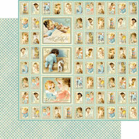 Graphic 45 - Little Darlings Collection - 12 x 12 Double Sided Paper - New Arrival