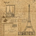 Graphic 45 - Kraft Reflections Collection - 12 x 12 Kraft Paper - Glimpse of Paris