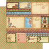 Graphic 45 - Nutcracker Sweet Collection - Christmas - 12 x 12 Double Sided Paper - Endearing Sentiments