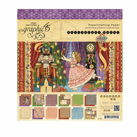 Graphic 45 - Nutcracker Sweet Collection - Christmas - 8 x 8 Paper Pad